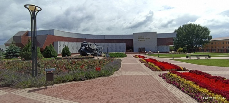 Рябинин Михаил посетил музей-заповедник &quot;Прохоровское поле&quot;.